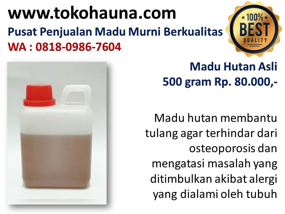 Review madu hutan odeng, grosir madu asli di Bandung  Pusat-madu-asli